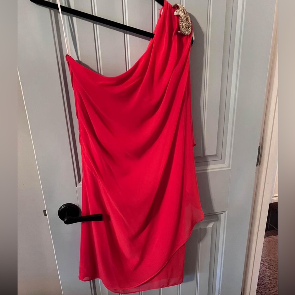 Frank Lyman Orange Gown